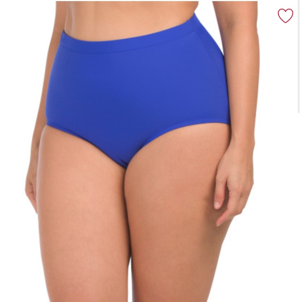 Swim / bikini bottoms w/ tummy control - Blue, 24W